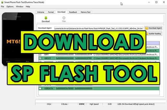 Descargar flash tool